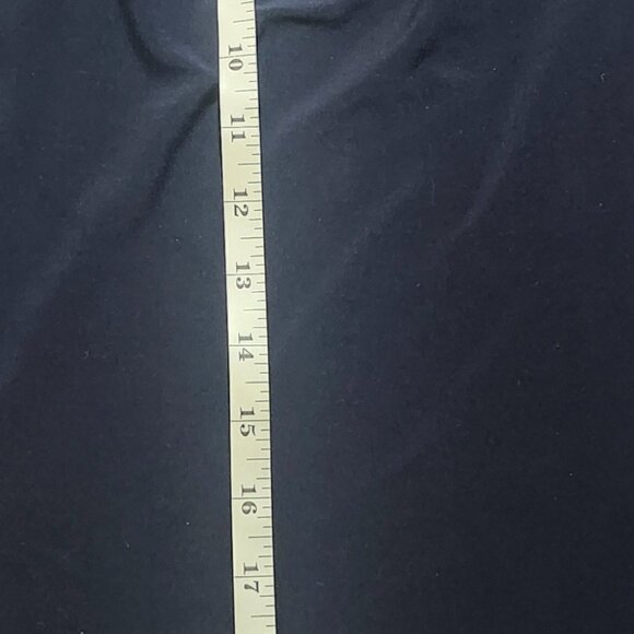 Alex Evenings Navy Blue Cocktail Dress with Lace & Sequin Detail – Size 12 - Picture 7 of 9